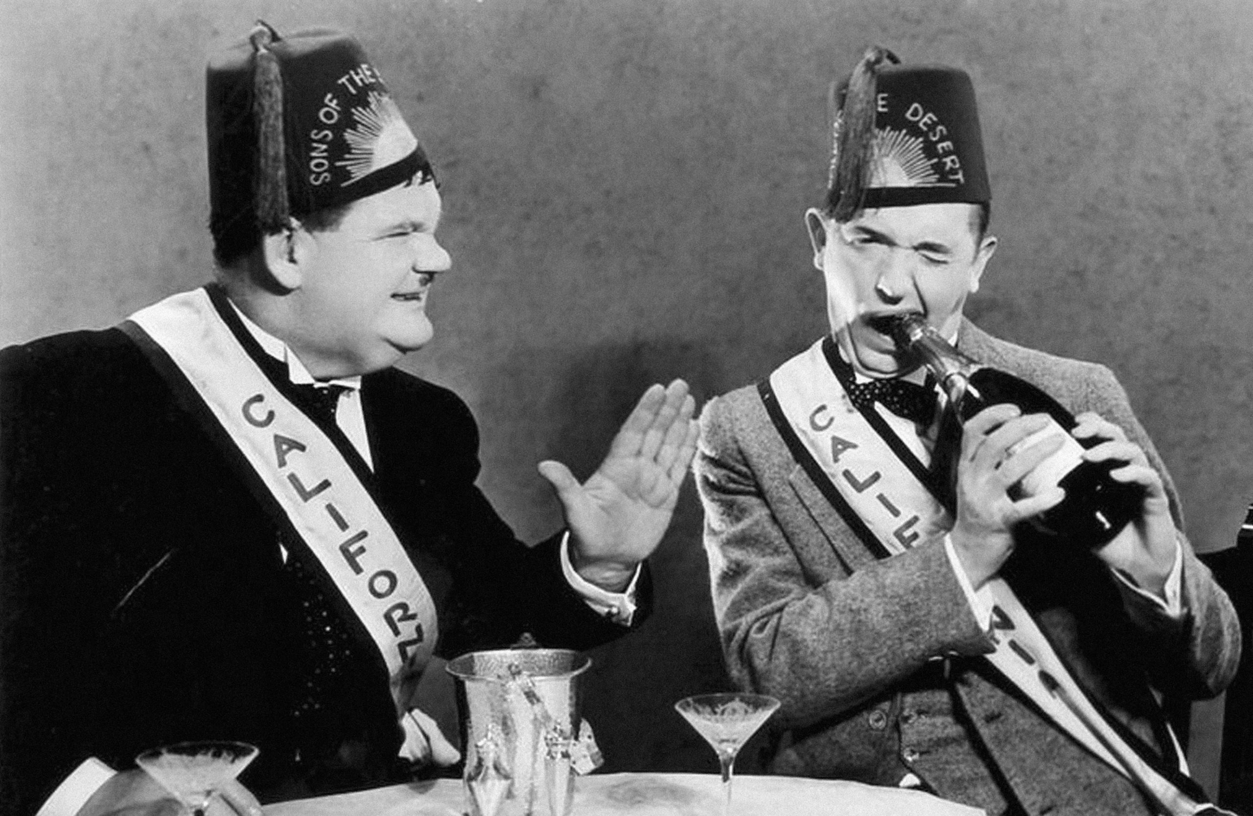 Photo of The Sons of the Desert keep Laurel and Hardy’s spirit alive
