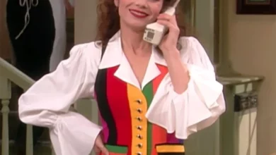 Photo of Fran Drescher Tries on Her Iconic Moschino Vest From ‘The Nanny’ — 28 Years Later!