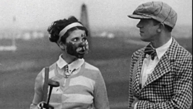 Photo of The Golfing One. Laurel and Hardy in “Should Married Men Go Home” (1928).