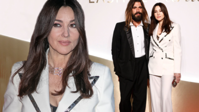 Photo of No more: Monica Bellucci is photographed with boyfriend 18 years younger