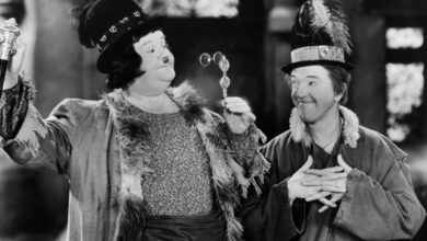 Photo of “See what a little kindness will do?” Laurel and Hardy in “Scram” (1932).