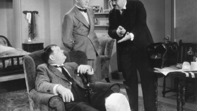 Photo of La la la, la la la, la, la la la… Pom Pom! Laurel and Hardy in “Them Thar Hills” (1934)