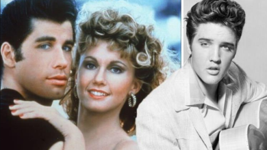 Photo of Grease included a ‘creepy’ reference to Elvis Presley, filmed on the day he died