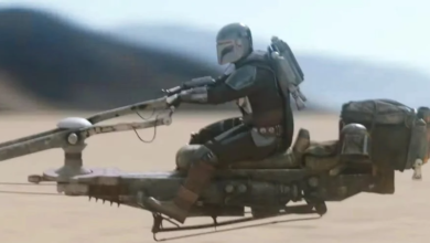 Photo of Next-Level Mandalorian Cosplay Turns Motorcycle Into Real-Life Speeder