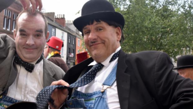 Photo of Ulverston hosts Laurel and Hardy fans from all over UK